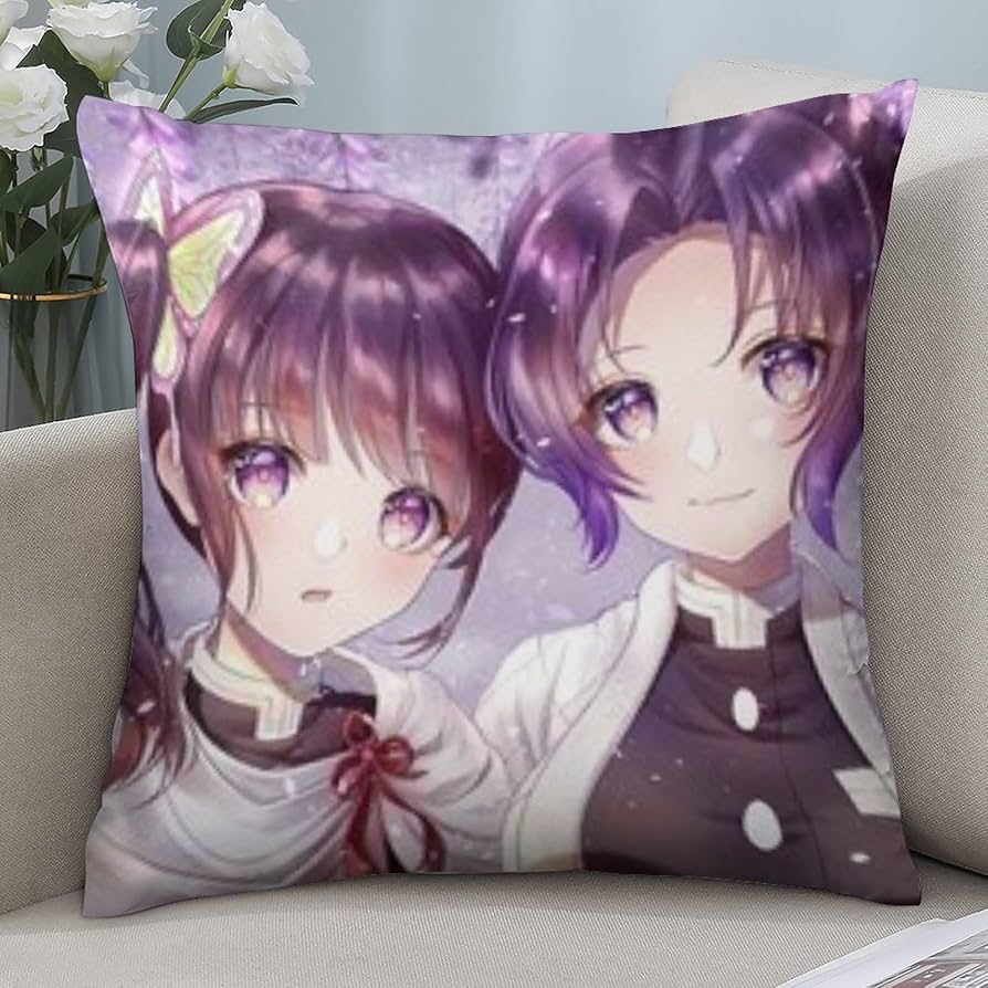 Amazon｜あいのにじょ 鬼滅の刃 胡蝶しのぶ (18) 抱き枕カバー